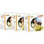 Herbal Kewda Soap (Pack of 3) (125 gm/each)-front- Anuved