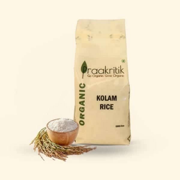 KOLAM RICE-front-Praakritik Organics