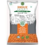 Masoor Dal- 500 gm -front1-induz Organics