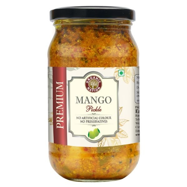 Mango Pickle-front-Organic Nation