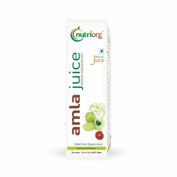 Nutriorg Amla Juice 300 ml ( Pack of 2)4