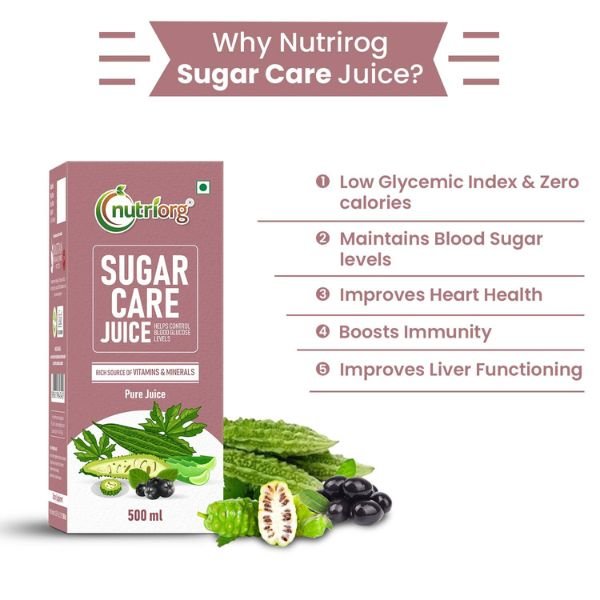 Nutriorg Sugar Care Juice 500ml-4