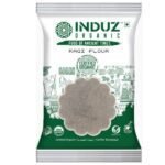 Rice Flour 500 gm (VACCUM PACK)-front-induz Organics