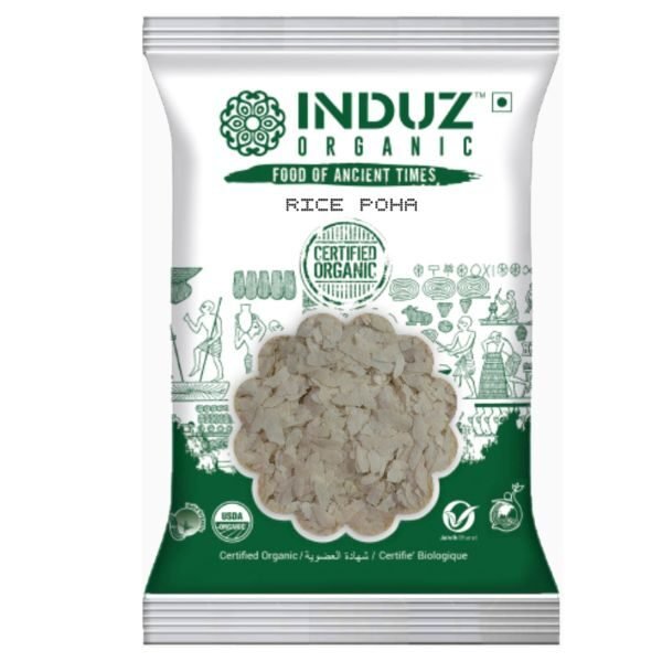 RICE POHA -front-Induz Organic