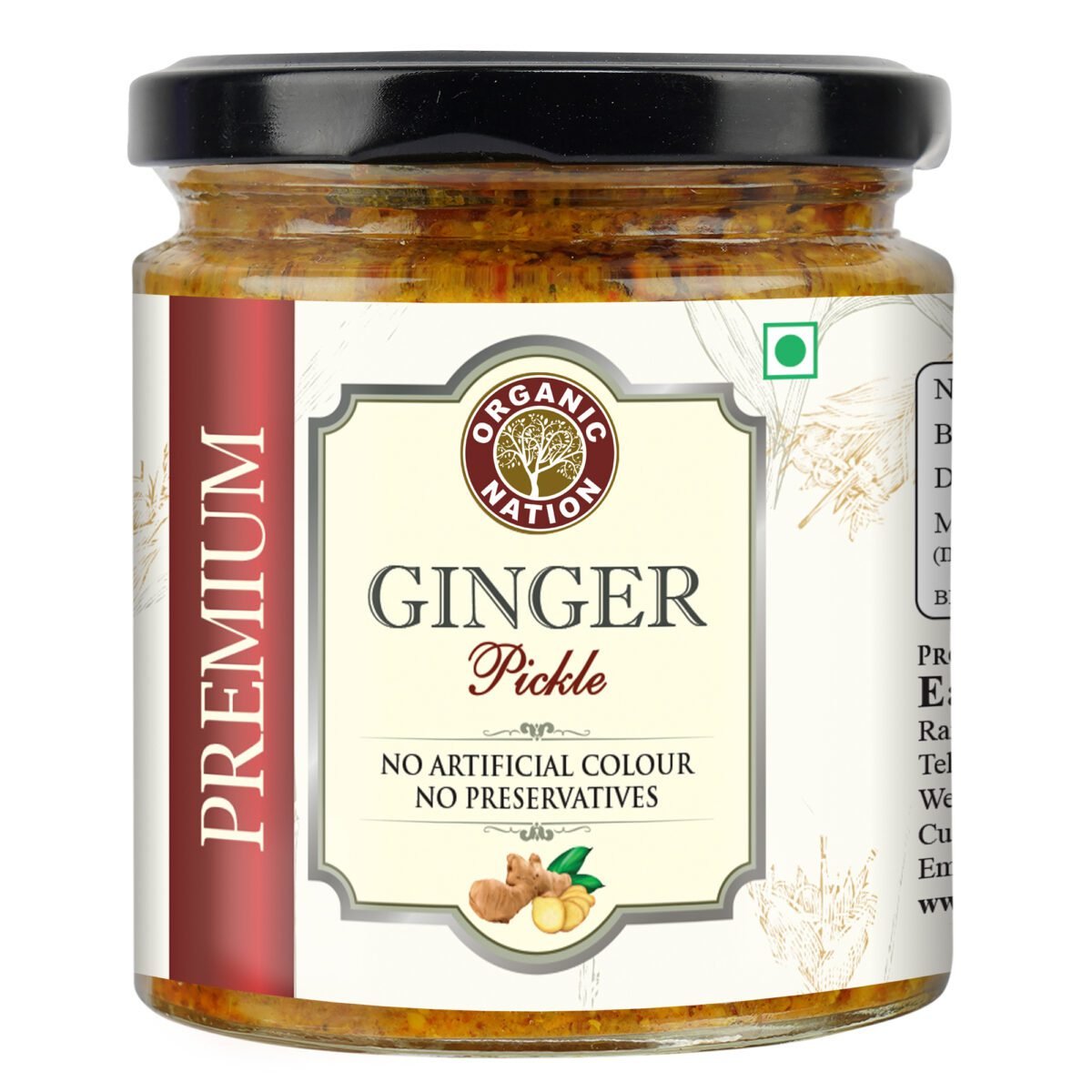 ginger pickle-front-Organic Nation