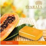 SVARAYA Handmade Papaya Soap Label back 2