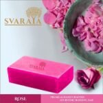 SVARAYA Handmade Rose Soap Label 3