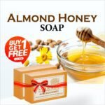 Almond Honey Premium Handcrafted Ayurvedic Bathing Bar 100 gm-front-Svaraya