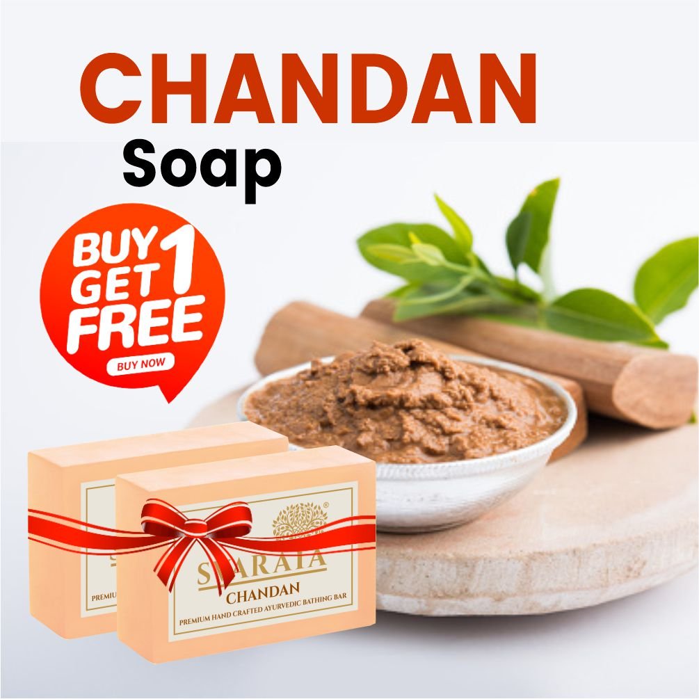 SVARAYA Handmade Chandan Soap Label