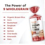 Wholegrain Brown Rice Cakes 125 gm (Multigtain)-1-pintola