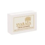 SVARAYA Handmade Fresh Jasmin Soap Label back 22