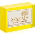 SVARAYA Handmade Fresh Lemon Soap Label 10