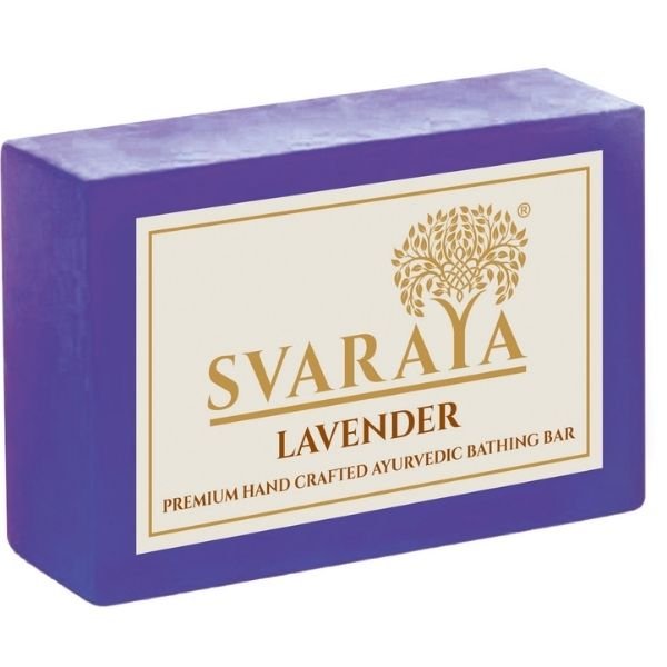 SVARAYA Handmade Lavender Soap Label 5