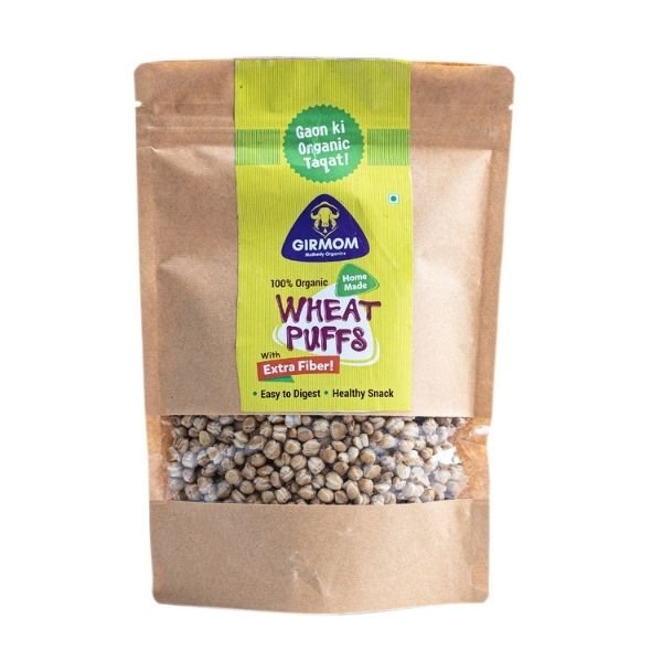 Organic Wheat Puffs (Home Made)-front-girmom