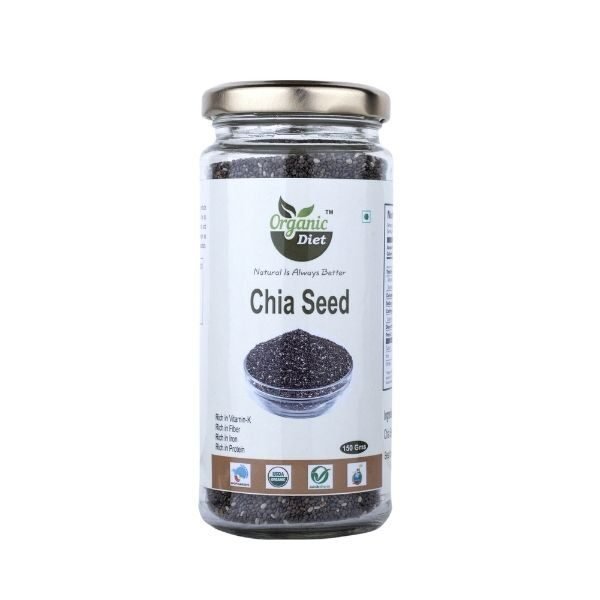 Chia Seeds 150 gm-front-Organic Diet