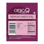 Anjeer (Fig Dried) 250 gm-back- OrgaQ