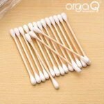 Bamboo Buds 160 Swabs ( Pack Of 12) 25 gm-front1-OrgaQ