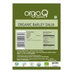 Barley Dalia 500 gm-back- OrgaQ