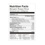 Biryani Pulav Rice 1 kg-nutri- OrgaQ