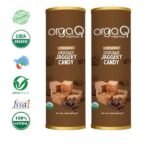 Chocolate Jaggery Candy 200 gm-front2-OrgaQ