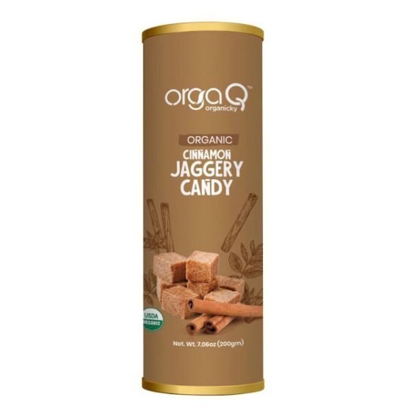 ORGAQ CINNAMON JAGGERY CANDY 200G14