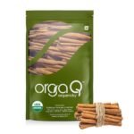 Cinnamon Stick (Dalchini) 100 gm-front-OrgaQ