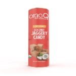 Coconut Jaggery Candy 200 gm-front3-OrgaQ