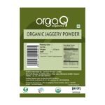 Jaggery Powder 500 gm-back-OrgaQ