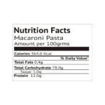 Macaroni Pasta 200 gm-nutri-OrgaQ