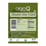 Ragi (Finger Millet) Atta 500 gm-back-OrgaQ