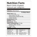 Red Chilli Flakes 50 gm-nutri-OrgaQ