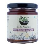 Raw & Wild Bee Honey 250gm3-front-Organic Diet