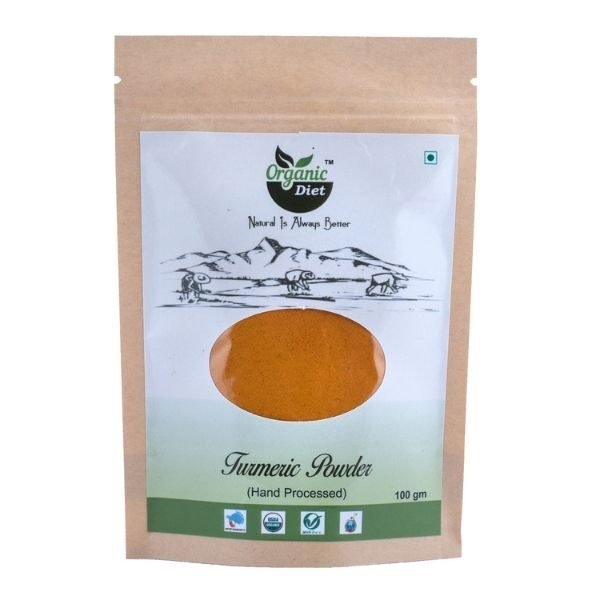 Turmeric Powder-front- Organic Diet