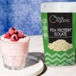 Plant Based Pea Protein Powder - Unflavoured Protein Isolate: 80% - 200g-front-D-Alive
