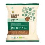 1 Organic Flax Seeds100gm-front-organic tattva
