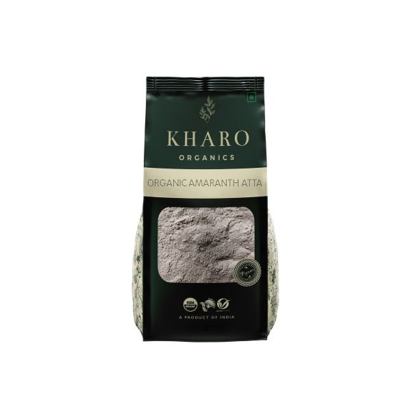 Organic Amaranth/ Rajgira Atta 500 gm-Front-Kharo Organic