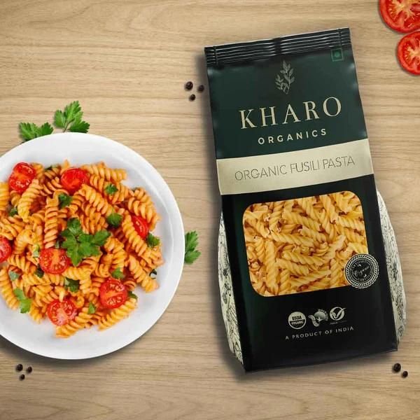 Organic Wheat Pasta- Fusili, 500 g2-Kharo Organics
