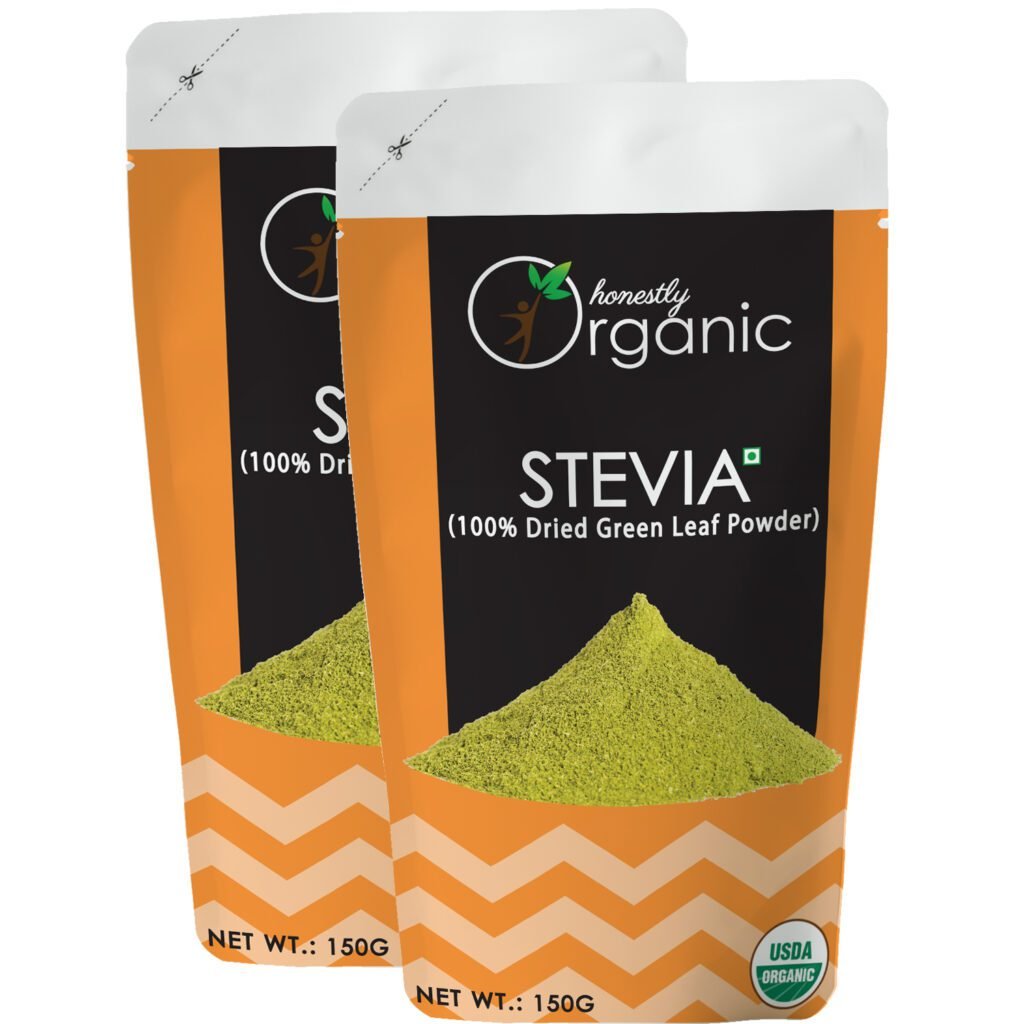 Honestly Organic Stevia Leaf Powder - 150g - Pack of 23
