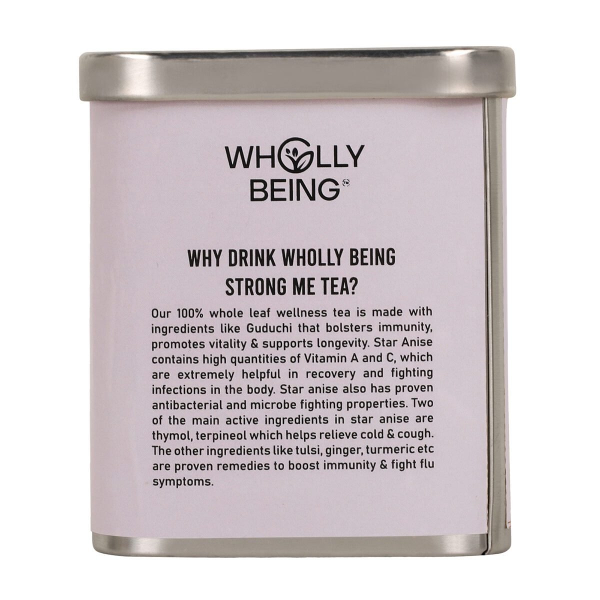 Strong Me Tin Side-2-Wholly Being