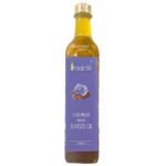 Organic Cold Pressed Flaxseed Oil -front- Praakritik