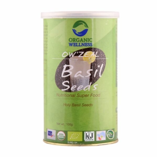 Basil Seeds 100 gm-front2-Organic Wellness