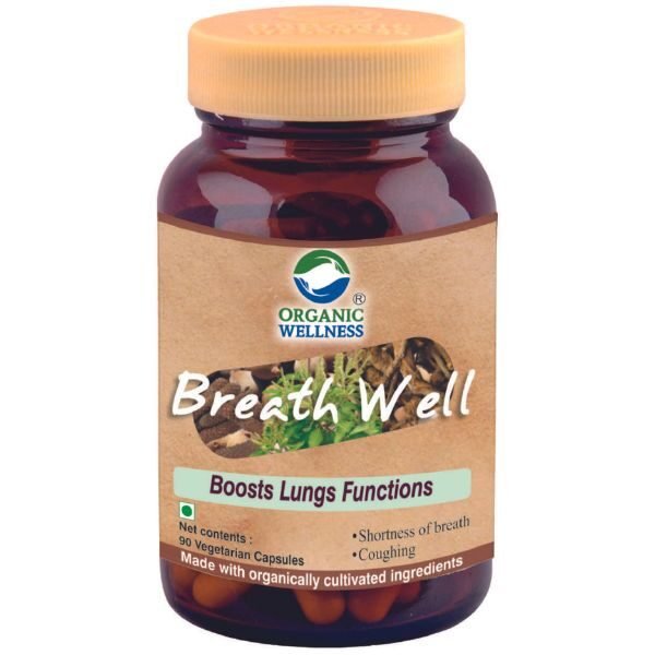 Breath-Well 90 Capsules-front-Organic Wellness