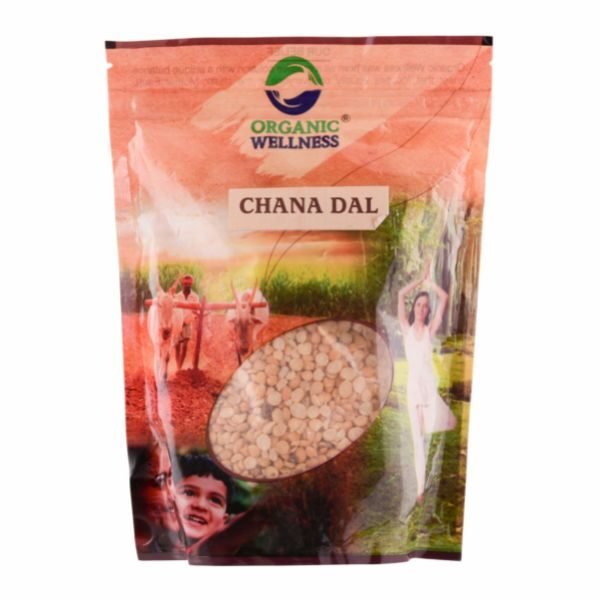 Chana Dal 450 gm-front-Organic Wellness