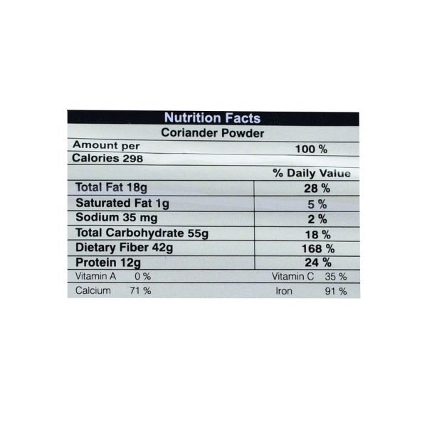 Coriander Powder 75 gm-nutri-Organic Wellness