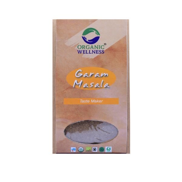 Garam Masala 75 gm-front-Organic Wellness