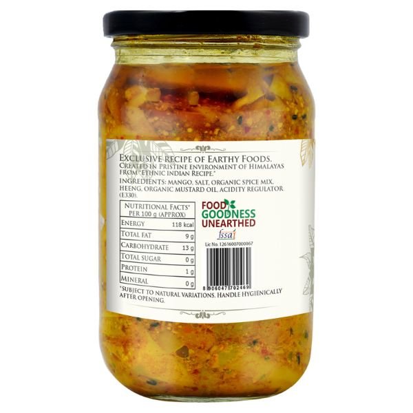 Heeng Ka Aam Pickle And Carrot Pickle Combo (2 x 400 gm)-8-Organic Nation