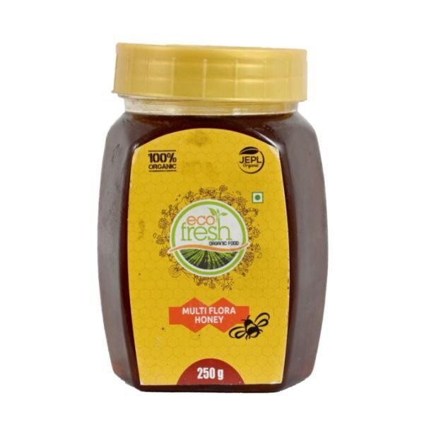 Honey-Multiflora-250-gm-front- Ecofresh