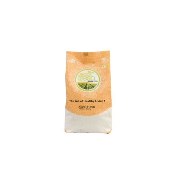 Millet Jowar Atta / Soreghum Bicolony Flour 500 gm-front-ecofresh