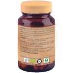Licorice Bottle 90 Capsules-back1-Organic Wellness