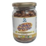 Mamra Almond Bottle 150 gm-front-Organic Wellness